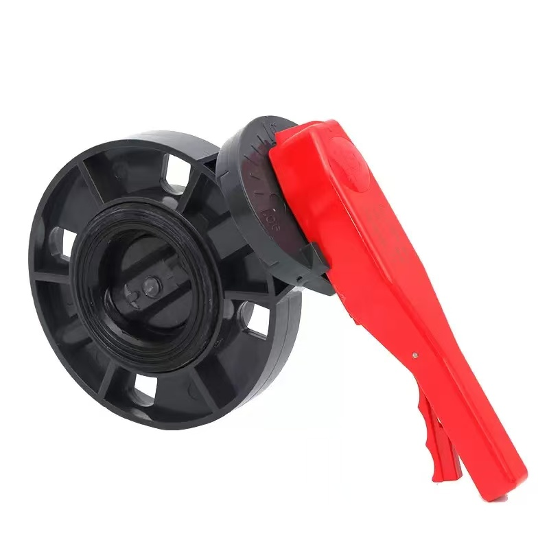 UPVC Lever Handle Butterfly Valve