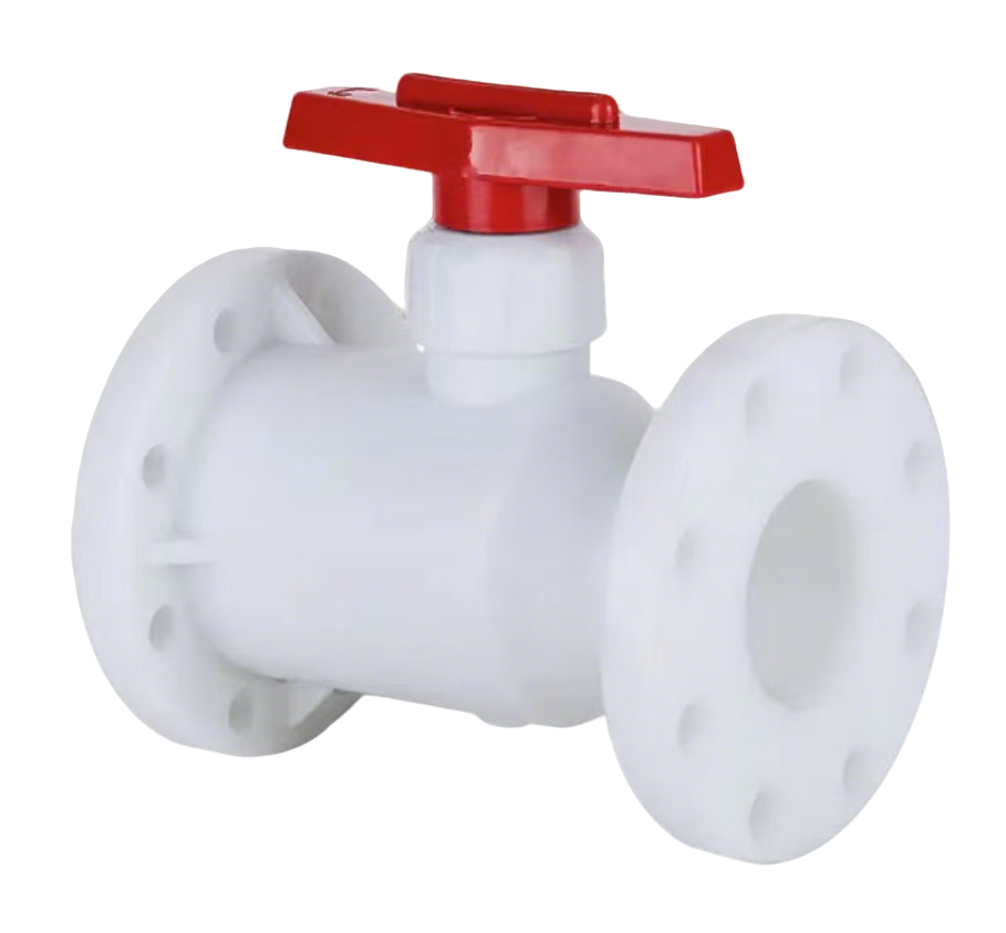 PVDF Flange Ball Valve