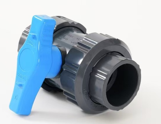 UPVC Socket Double Union Ball Valve (2)