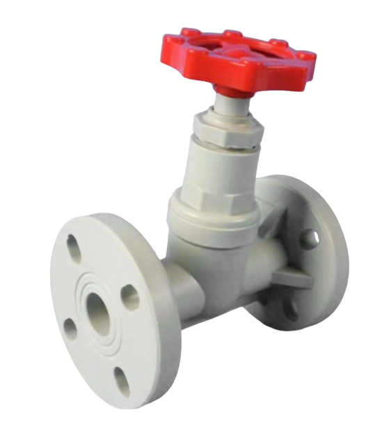 PPH Flange Globe Valve